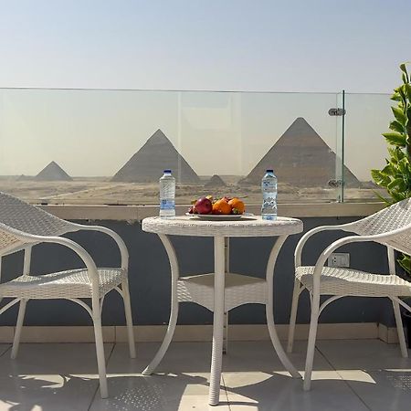 Full Pyramids View Apartment With Balcony For 8 P Kafret el-Gabal Exterior foto