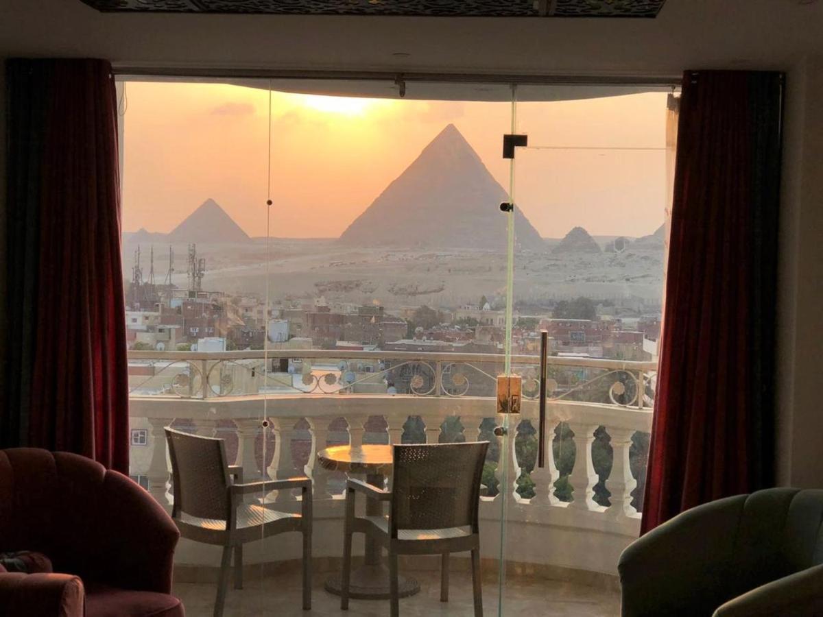 Full Pyramids View Apartment With Balcony For 8 P Kafret el-Gabal Exterior foto