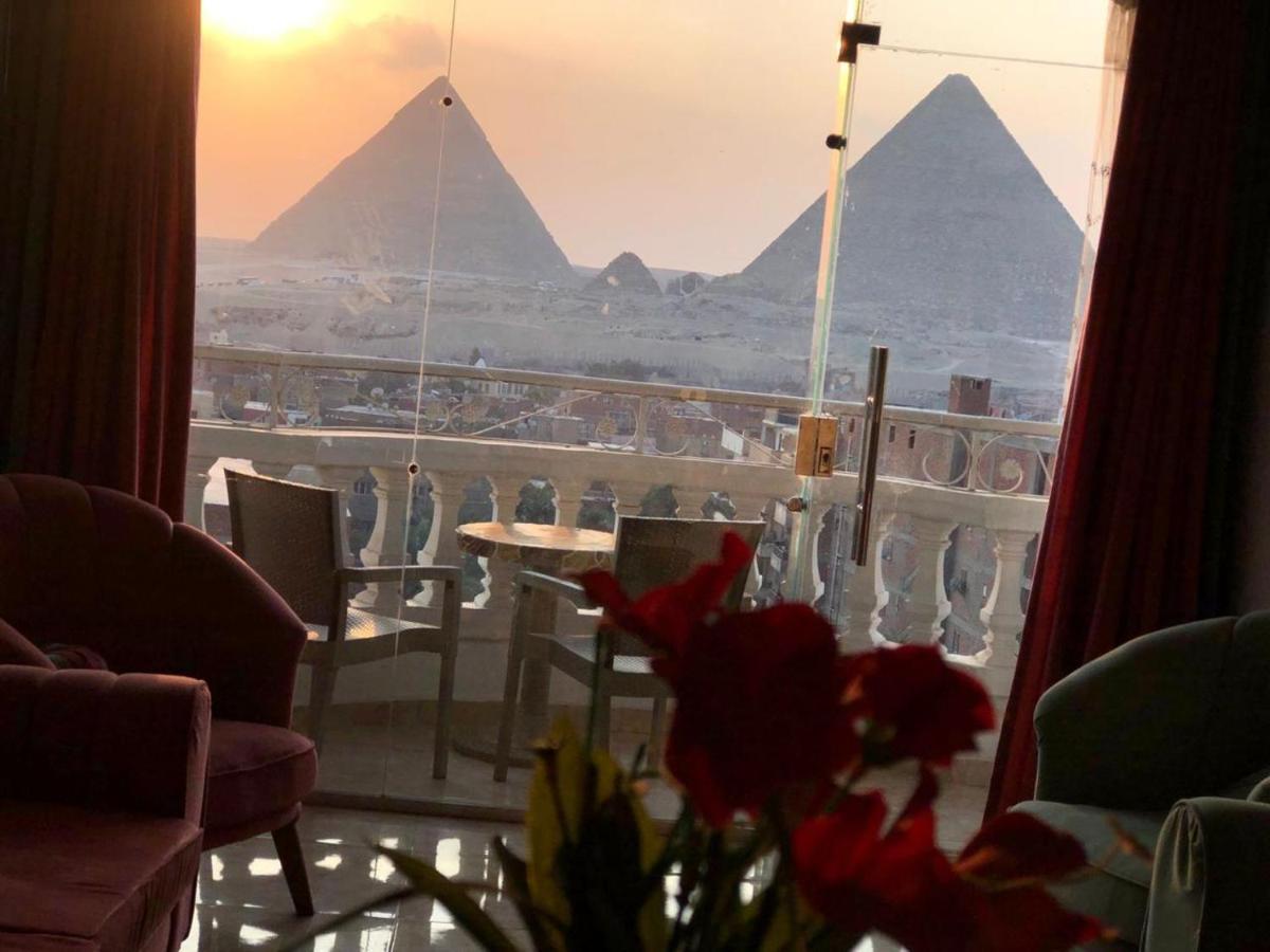 Full Pyramids View Apartment With Balcony For 8 P Kafret el-Gabal Exterior foto