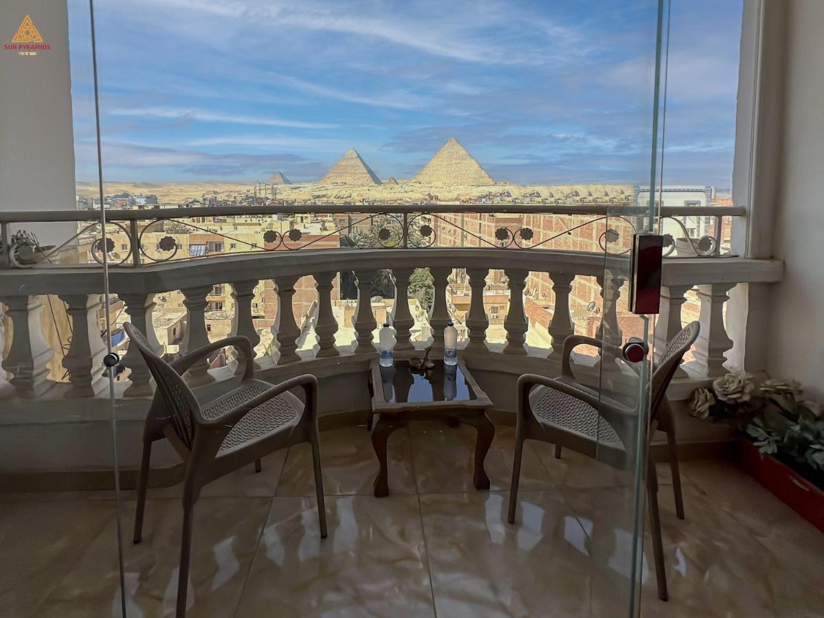 Full Pyramids View Apartment With Balcony For 8 P Kafret el-Gabal Exterior foto