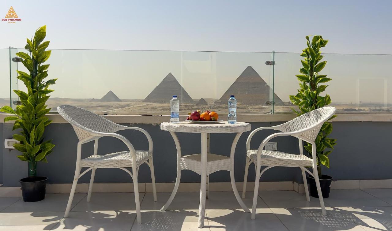 Full Pyramids View Apartment With Balcony For 8 P Kafret el-Gabal Exterior foto