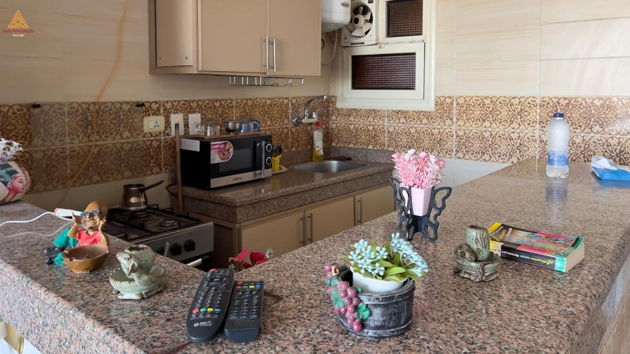 Full Pyramids View Apartment With Balcony For 8 P Kafret el-Gabal Exterior foto