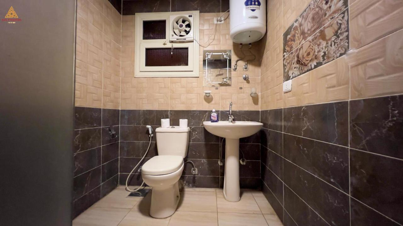 Full Pyramids View Apartment With Balcony For 8 P Kafret el-Gabal Exterior foto