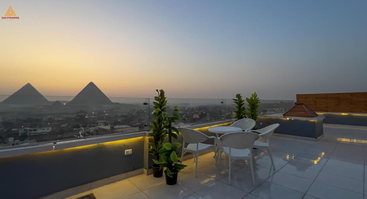 Full Pyramids View Apartment With Balcony For 8 P Kafret el-Gabal Exterior foto