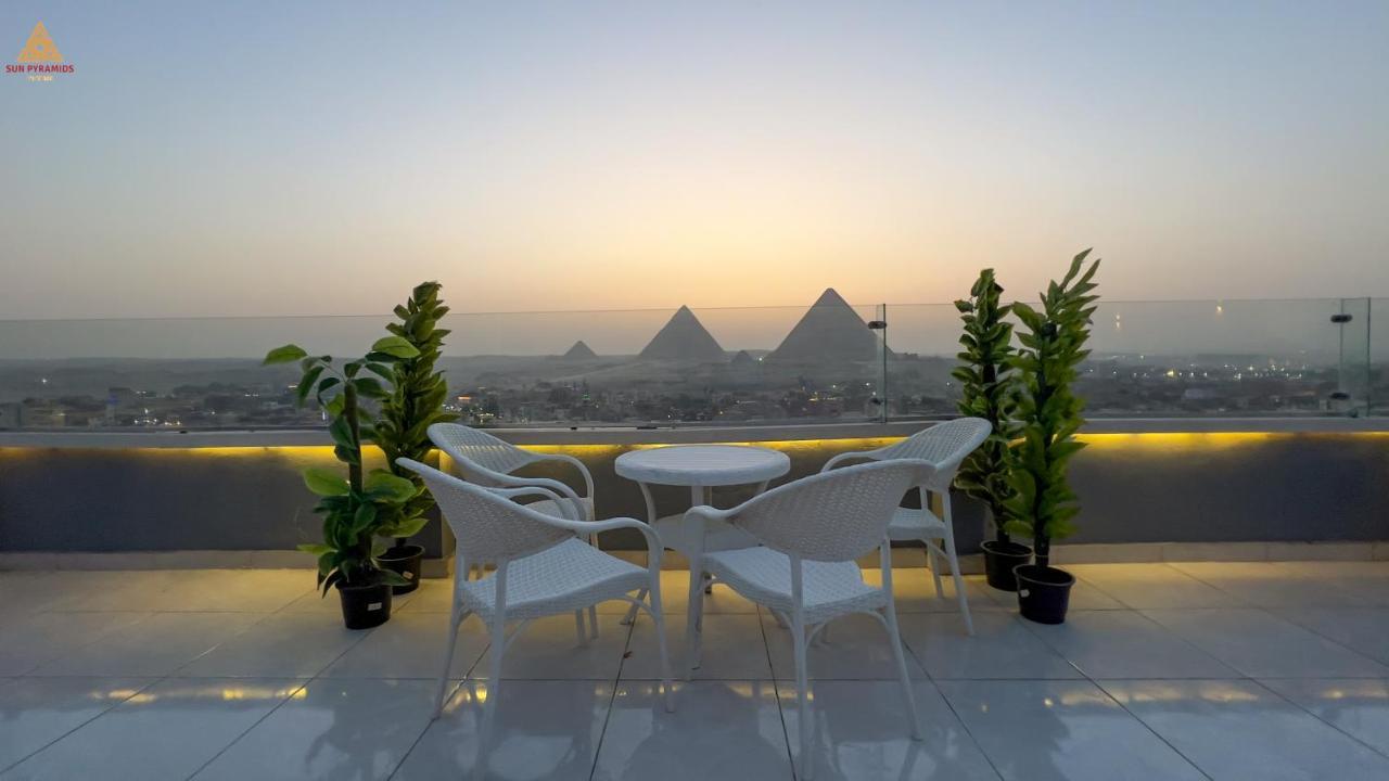 Full Pyramids View Apartment With Balcony For 8 P Kafret el-Gabal Exterior foto