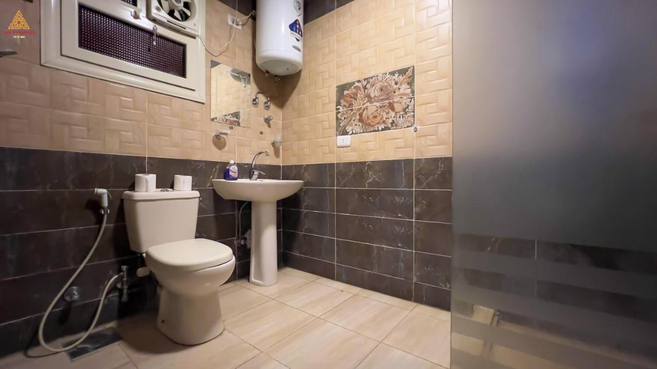 Full Pyramids View Apartment With Balcony For 8 P Kafret el-Gabal Exterior foto
