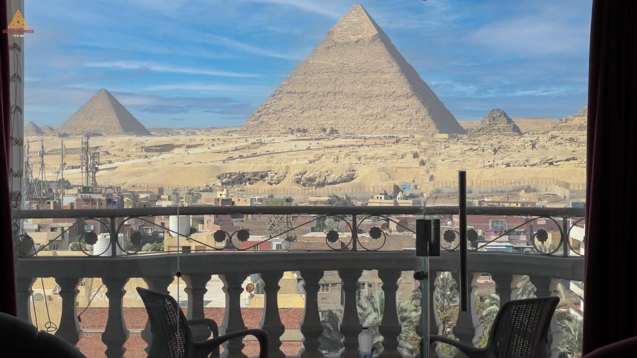 Full Pyramids View Apartment With Balcony For 8 P Kafret el-Gabal Exterior foto
