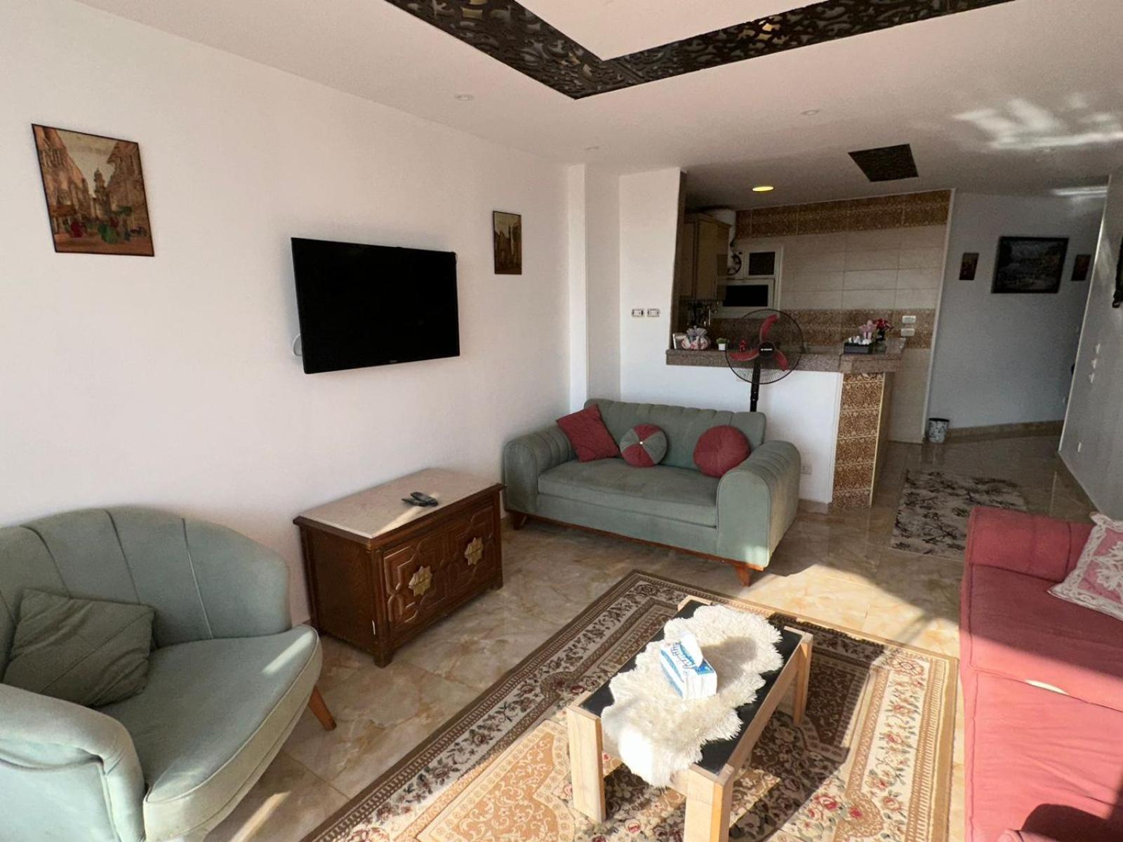 Full Pyramids View Apartment With Balcony For 8 P Kafret el-Gabal Exterior foto