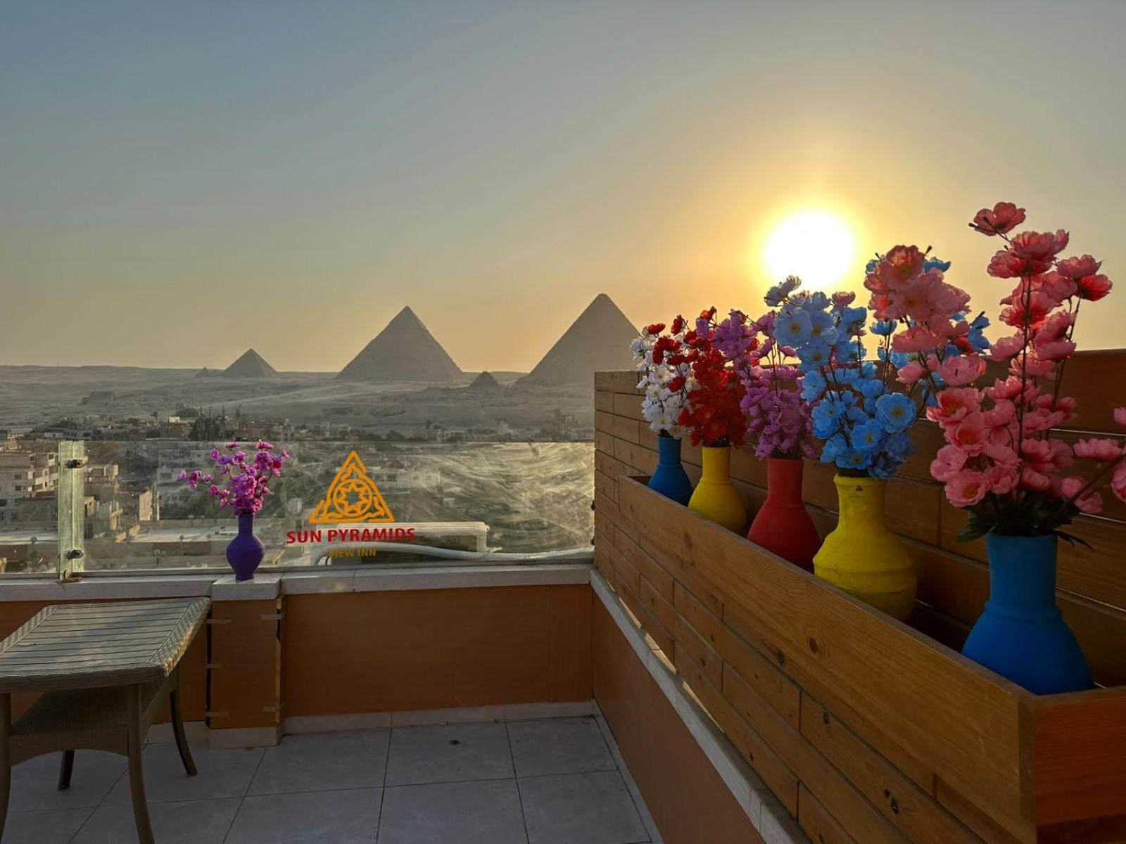 Full Pyramids View Apartment With Balcony For 8 P Kafret el-Gabal Exterior foto