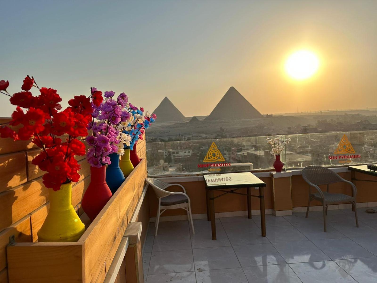 Full Pyramids View Apartment With Balcony For 8 P Kafret el-Gabal Exterior foto