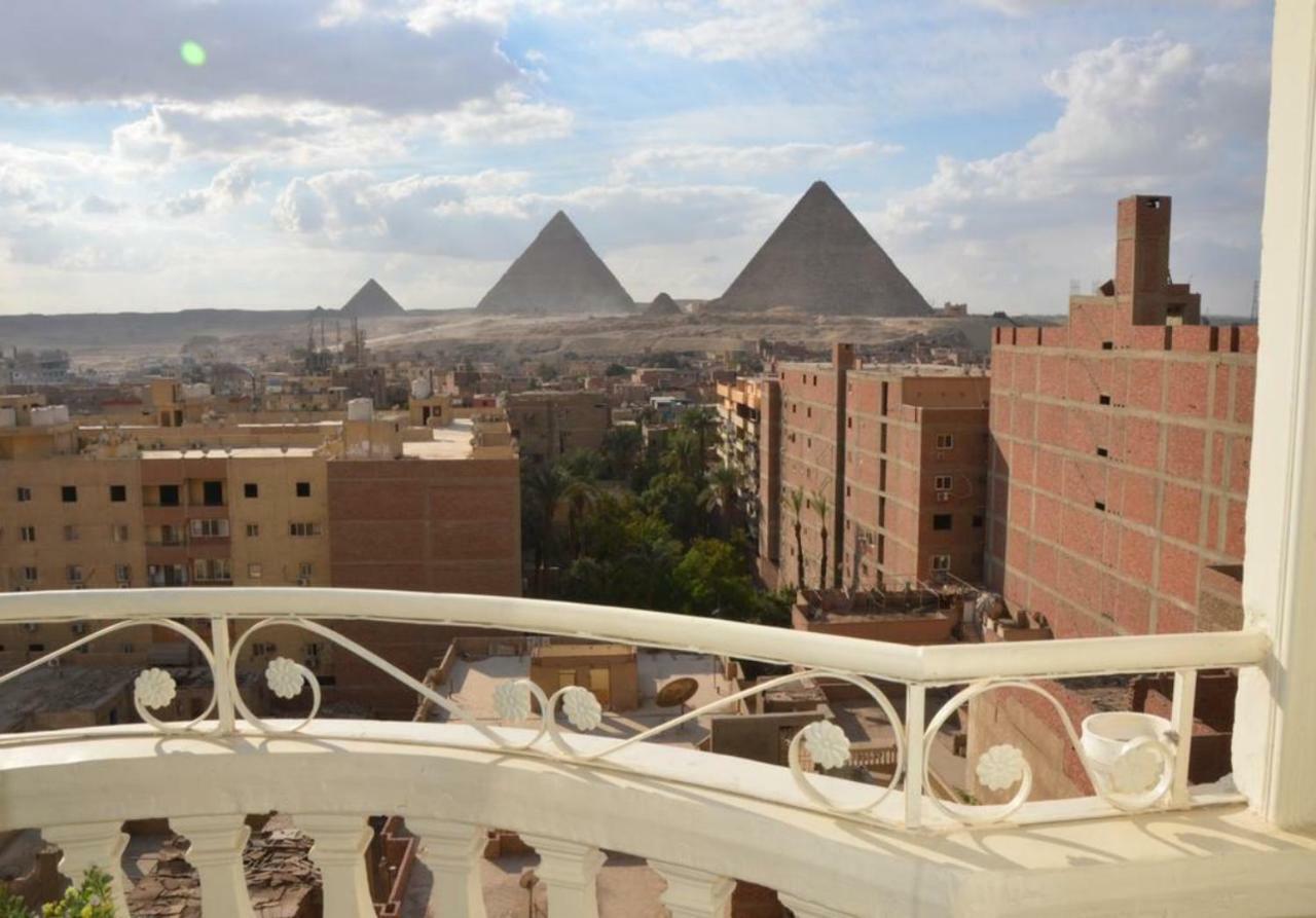 Full Pyramids View Apartment With Balcony For 8 P Kafret el-Gabal Exterior foto
